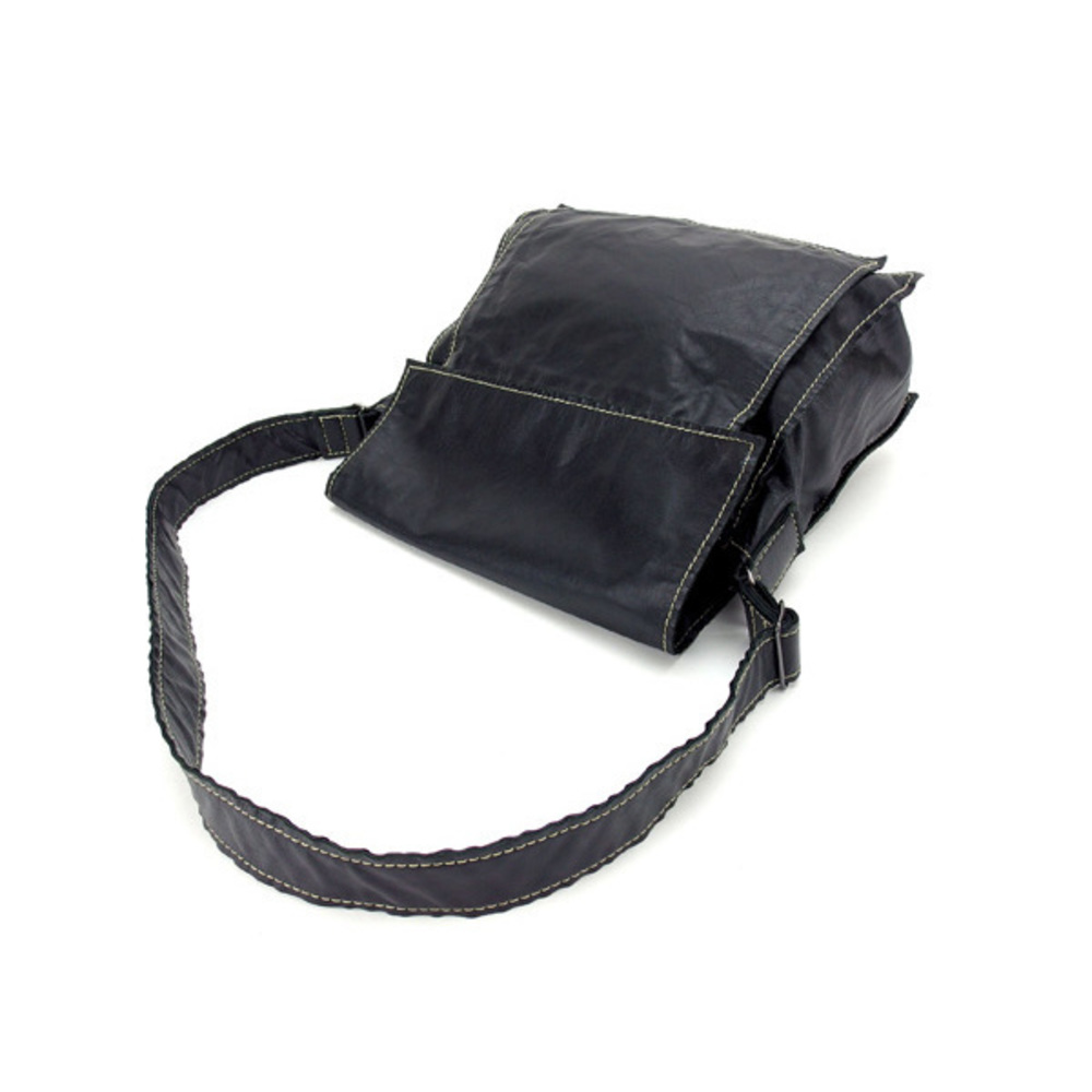 Miu Miu Shoulder Bag One Shoulder Stitch Black Sh… - image 4